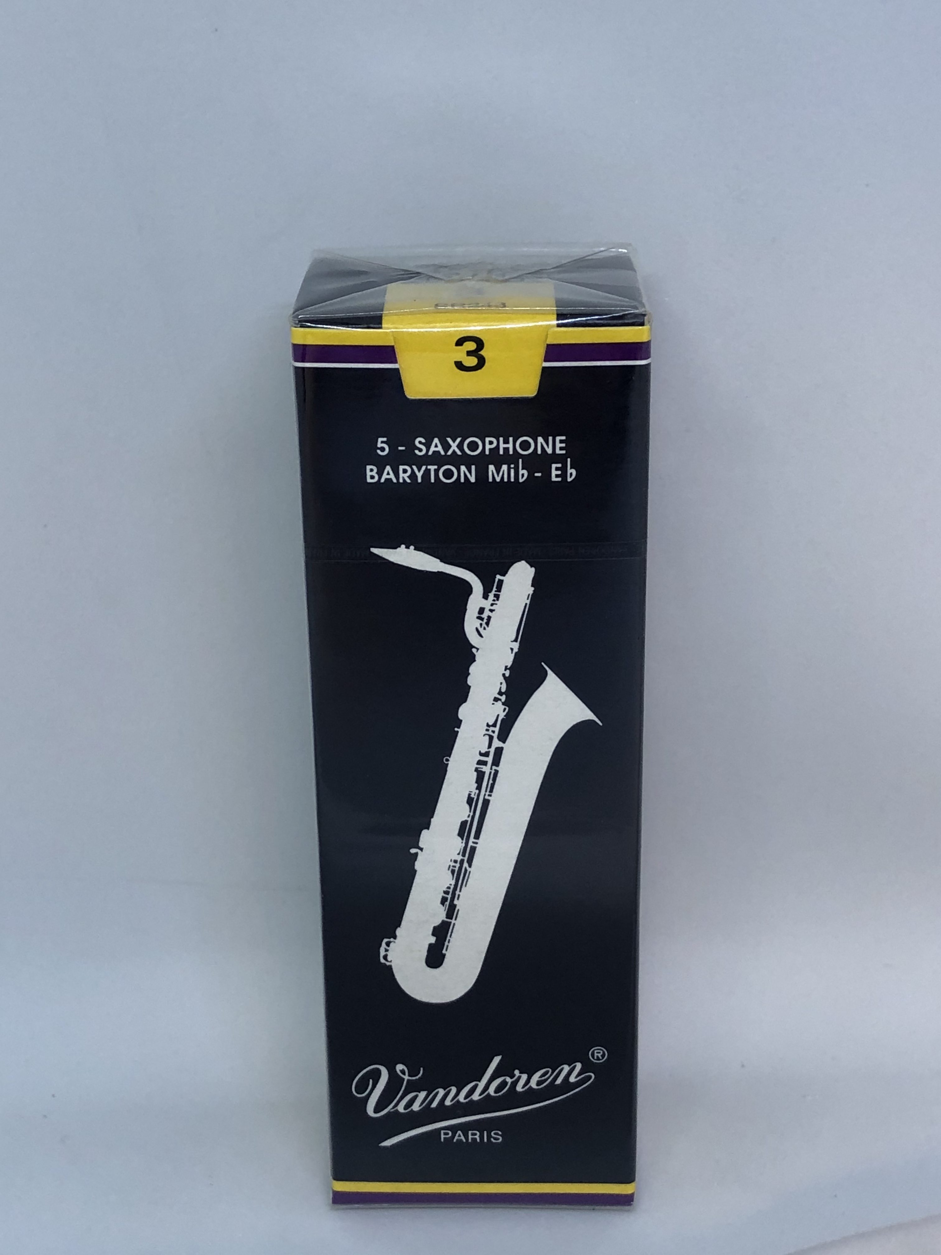 Vandoren Eb Alto Saxophone Reeds Size 3  pack of 3 