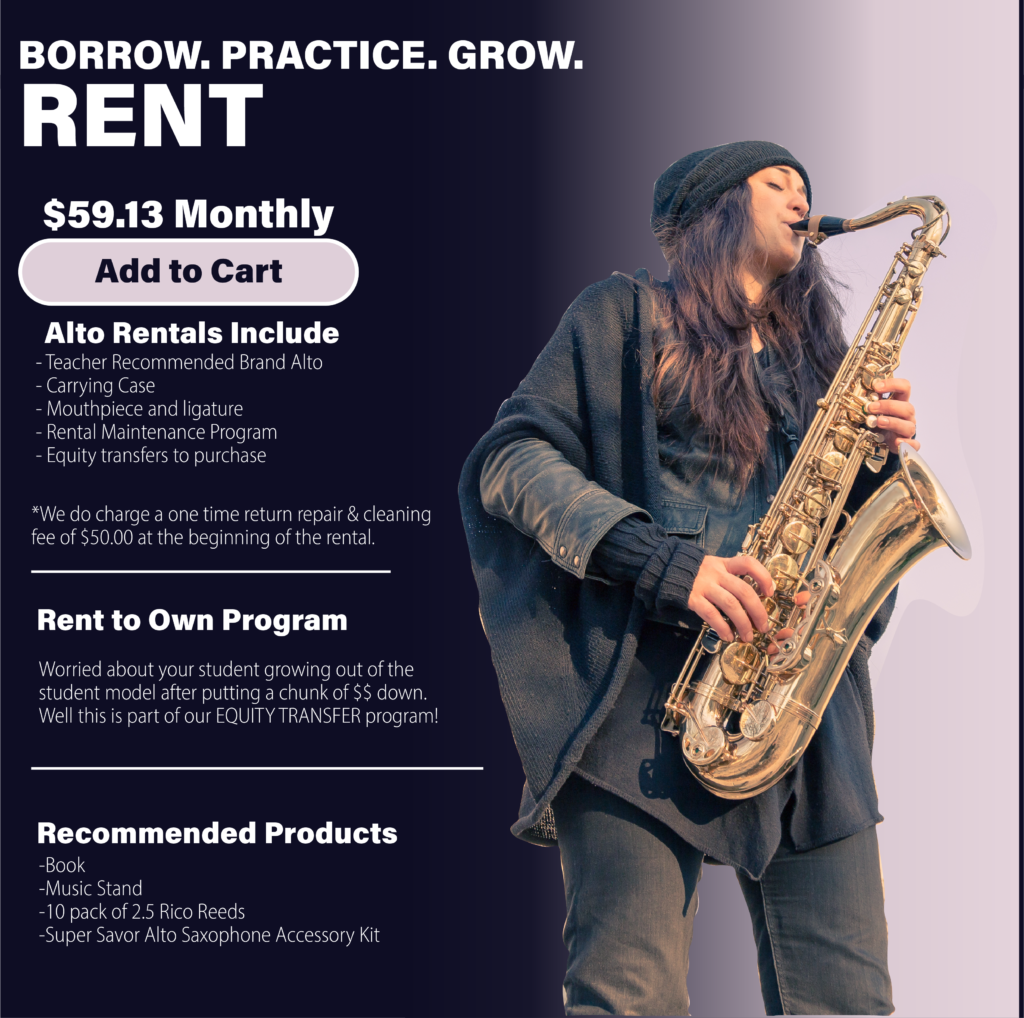 Alto Saxophone Rental The Horn Shop